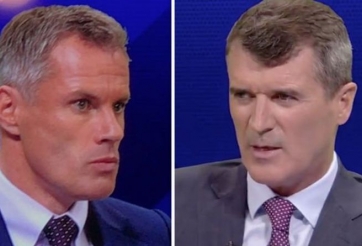 Roy Kean và Jamie Carragher suýt lao vào nhau vì Ronaldo