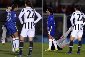 CĐV quá khích bị cầu thủ Chelsea đánh gục tại chỗ