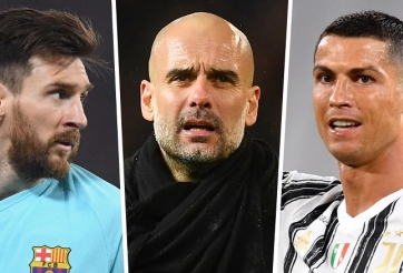Pep Guardiola chỉ ra cầu thủ xuất sắc nhất thế giới, lựa chọn Ronaldo hay Messi?