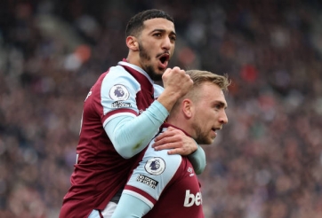 Thắng dễ Everton, West Ham vượt mặt MU trên BXH Ngoại hạng Anh