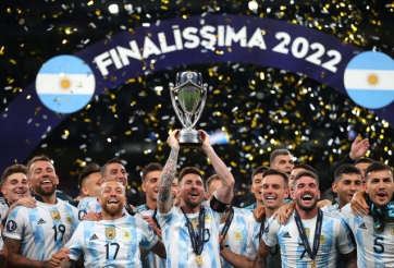 Đưa Argentina vô địch Siêu cúp Liên lục địa, Messi san bằng thành tích của Ronaldo