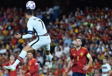 Tây Ban Nha và Bồ Đào Nha chia điểm kịch tính ngày ra quân Nations League