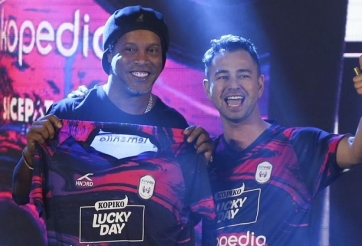 Chính thức tái xuất sân cỏ, Ronaldinho gia nhập đội bóng ở Đông Nam Á