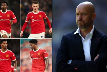 Ten Hag biến một cầu thủ MU thành 'quái vật tuyến giữa' để đá cùng De Jong