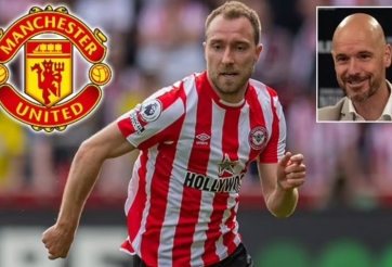 Eriksen - Mảnh ghép hoàn hảo cho 'cỗ máy tấn công' của Erik ten Hag