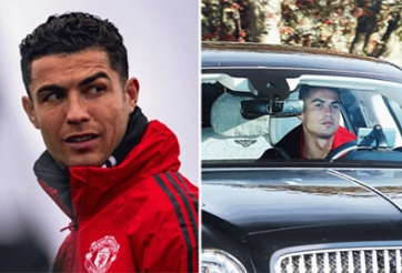 NÓNG: Ronaldo lộ diện sau vụ đòi rời MU, lái xe thẳng tới bến đỗ mới?