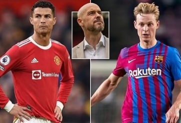 Chuyển nhượng MU 17/7: Ten Hag chốt phương án De Jong, tương lai Ronaldo ngã ngũ