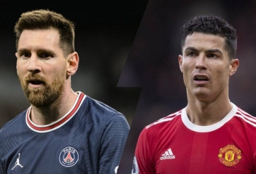 Phải đá cúp C2 với MU, Ronaldo sắp bị Messi 'soán ngôi' tại Champions League