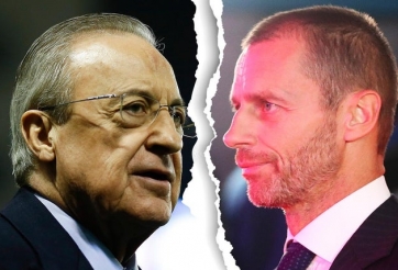 'Ông trùm' Perez làm tới cùng, UEFA bất lực chứng kiến Super League hồi sinh