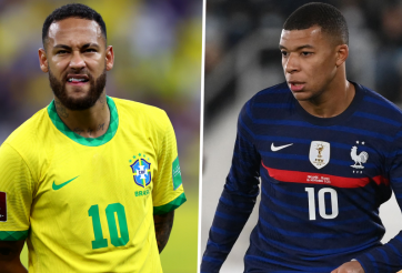 Neymar và Mbappe sẽ 'thanh toán sòng phẳng' với nhau ở World Cup 2022?