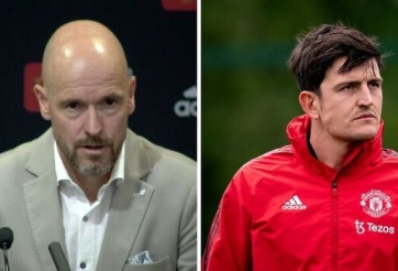 Ten Hag và Maguire báo tin 'chẳng lành' trước trận MU đấu Chelsea