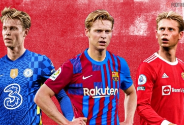 Rời Barca, De Jong vẫn tới 'gã khổng lồ' nước Anh nhưng không phải MU