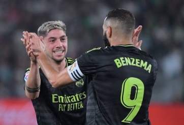 Thắng đậm đội 'bét bảng', Real Madrid xây chắc ngôi đầu La Liga