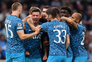Ngược dòng nghẹt thở Marseille, Tottenham 'run rẩy' tiến vào vòng 1/8 Champions League