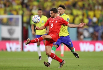 Trực tiếp Brazil 0-0 Thụy Sĩ: Áp đặt thế trận