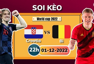 Dự đoán tỉ số kết quả Croatia vs Bỉ: Rượt đuổi ngoạn mục