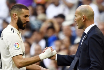 Benzema trao 'tương lai' vào tay HLV Zinedine Zidane