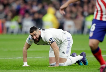 Được đá hơn người, Real vẫn có trận đấu thất vọng trước Atletico