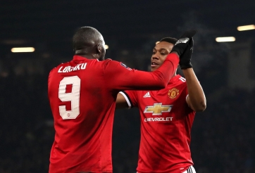 Không phải Chelsea, Lukaku về Ngoại hạng Anh tái hợp với Martial?