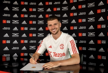 CHÍNH THỨC: Mason Mount gia nhập Man Utd, lập tức đốn tim NHM