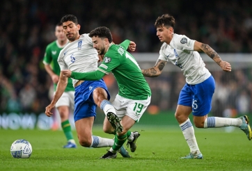 Thất bại thảm hại, Ireland hết hy vọng giành vé đi Euro 2024