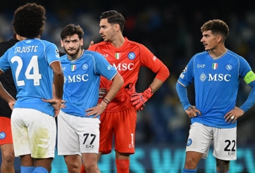 Napoli chia điểm đáng tiếc, lỡ vé đi tiếp tại Cúp C1