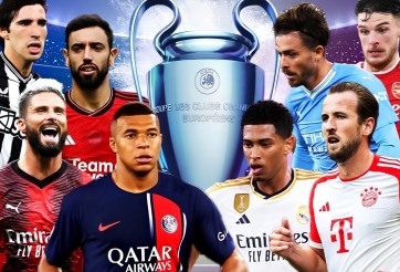 CHÍNH THỨC: Xác định 6 CLB vào vòng 16 đội Champions League 2023/24