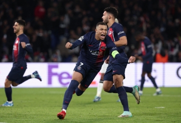 Mbappe cứu thua phút 98, PSG thoát cảnh chia tay C1 xuống Europa League