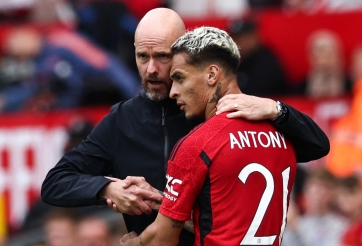 Ten Hag thừa nhận Antony đang 'xịt' tại Man Utd