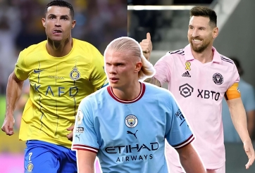 Haaland chọn đội hình trong mơ, Ronaldo và Messi xếp hàng
