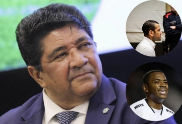 Chủ tịch LĐBĐ Brazil: 'Bản án của Alves và Robinho đã chấm dứt một chương đen tối'