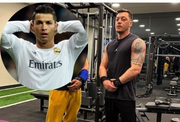 Mesut Ozil 'lột xác' khiến Ronaldo bất ngờ