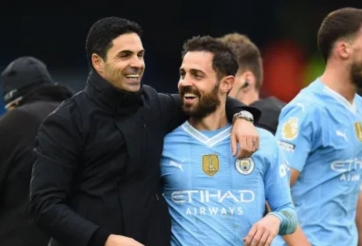 Sao Man City bất ngờ với lối chơi của Arsenal