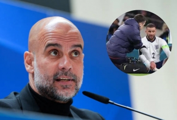 Pep 'đá xoáy' tuyển Anh với chấn thương của 'máy chạy' Man City