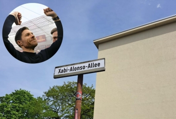Xabi Alonso được đặt tên phố, NHM ùa về mừng vô địch Bundesliga