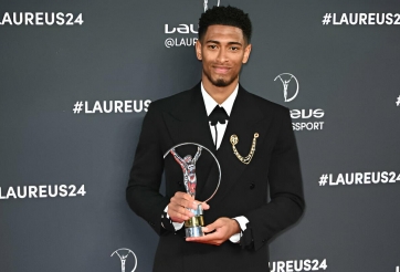 Sánh ngang Messi, Bellingham chính thức giành giải Laureus