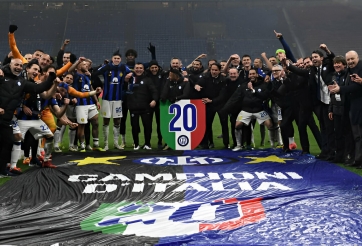CHÙM ẢNH: Inter Milan giành danh hiệu Scudetto lần thứ 20