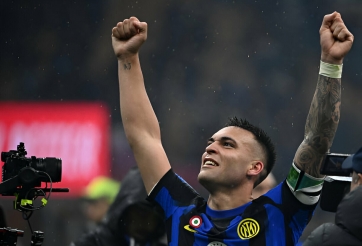Lautaro Martinez 'nhân đôi niềm vui' tới NHM Inter Milan