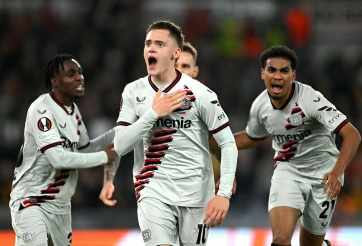 Đánh bại AS Roma, Leverkusen 'đặt một chân' vào chung kết Europa League