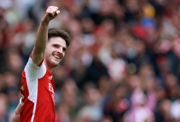Declan Rice tự tin cùng Arsenal đua vô địch với Man City