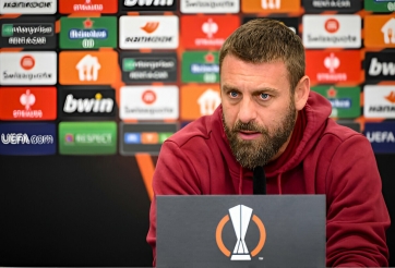 De Rossi: 'Roma sẽ chiến đấu tới cùng trước Leverkusen'