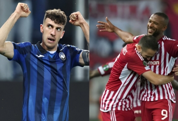 Atalanta và Olympiacos lần đầu tiên vào chung kết cúp Châu Âu