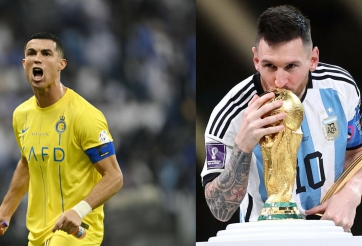 'Messi và World Cup' một lần nữa khiến Ronaldo nóng mắt