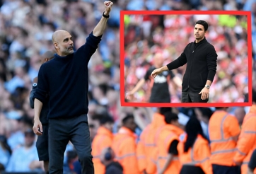 Pep Guardiola nhắc tên Arteta trong ngày lên ngôi vô địch cùng Man City