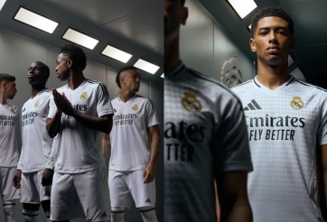 Real Madrid ra mắt mẫu áo đấu mùa giải 2024/2025