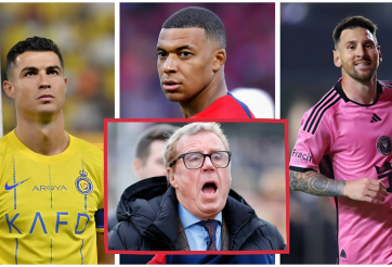 Harry Redknapp: 'Mbappe thua xa Ronaldo và Messi'