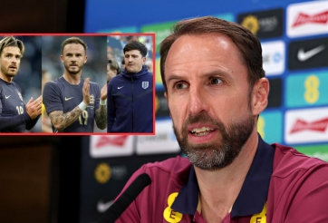 Southgate giải thích về việc gạch tên trụ cột tại Euro 2024
