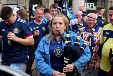 NHM Scotland mở hội trước trận ra quân tại Euro 2024