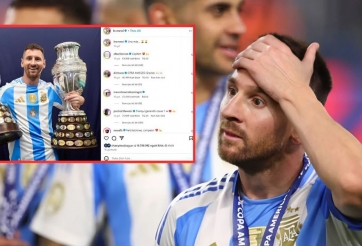 Phản ứng của Messi sau chức vô địch Copa America 2024