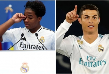 Endrick tiết lộ 'tác động' của Ronaldo trong ngày ra mắt Real